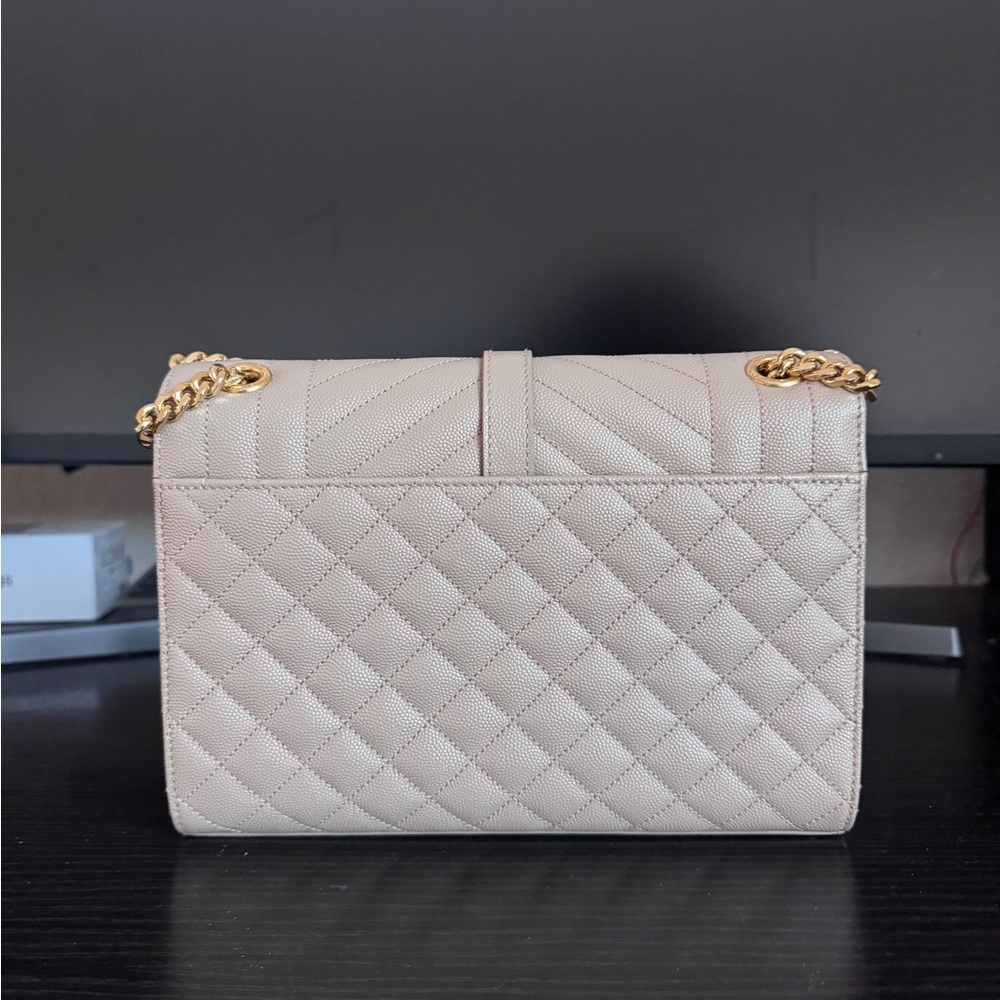 YSL Envelope bag in beige - Picture 3 of 10